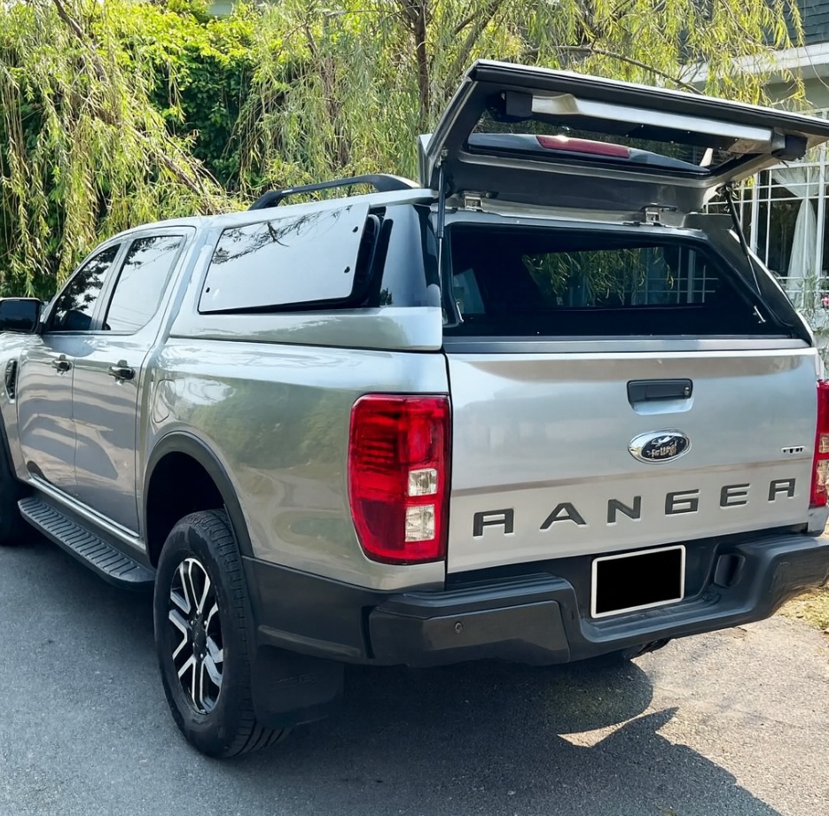 Zijhardtop voor Ford Ranger (T6) Dubbele Cabine 2012–2022