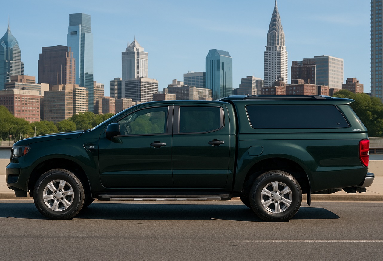 Zijhardtop voor Ford Ranger (T6) Dubbele Cabine 2012–2022 - Afbeelding 3