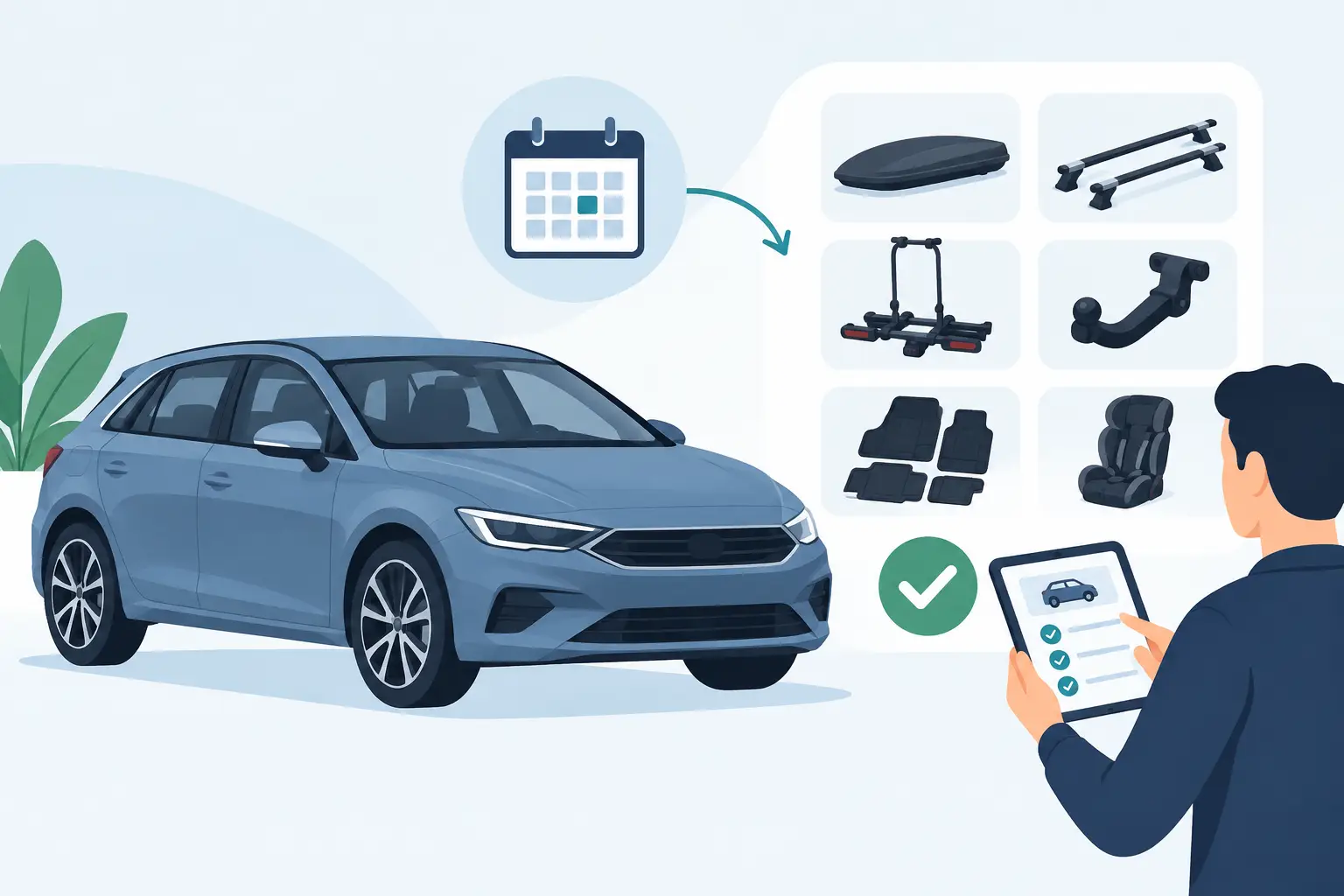 Bouwjaar compatibiliteit accessoires controleren
