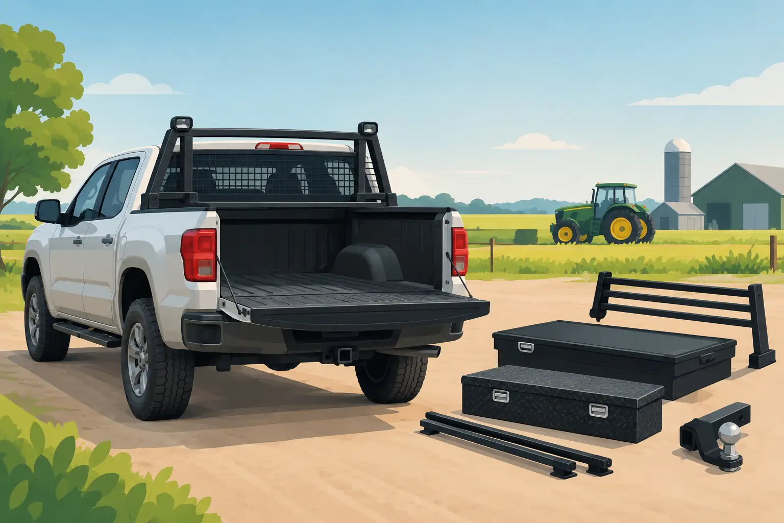 Pickup accessoires voor landbouw: kies gericht