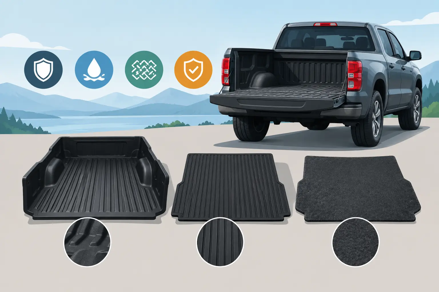 Welke laadbakmat kiezen voor je pick-up?